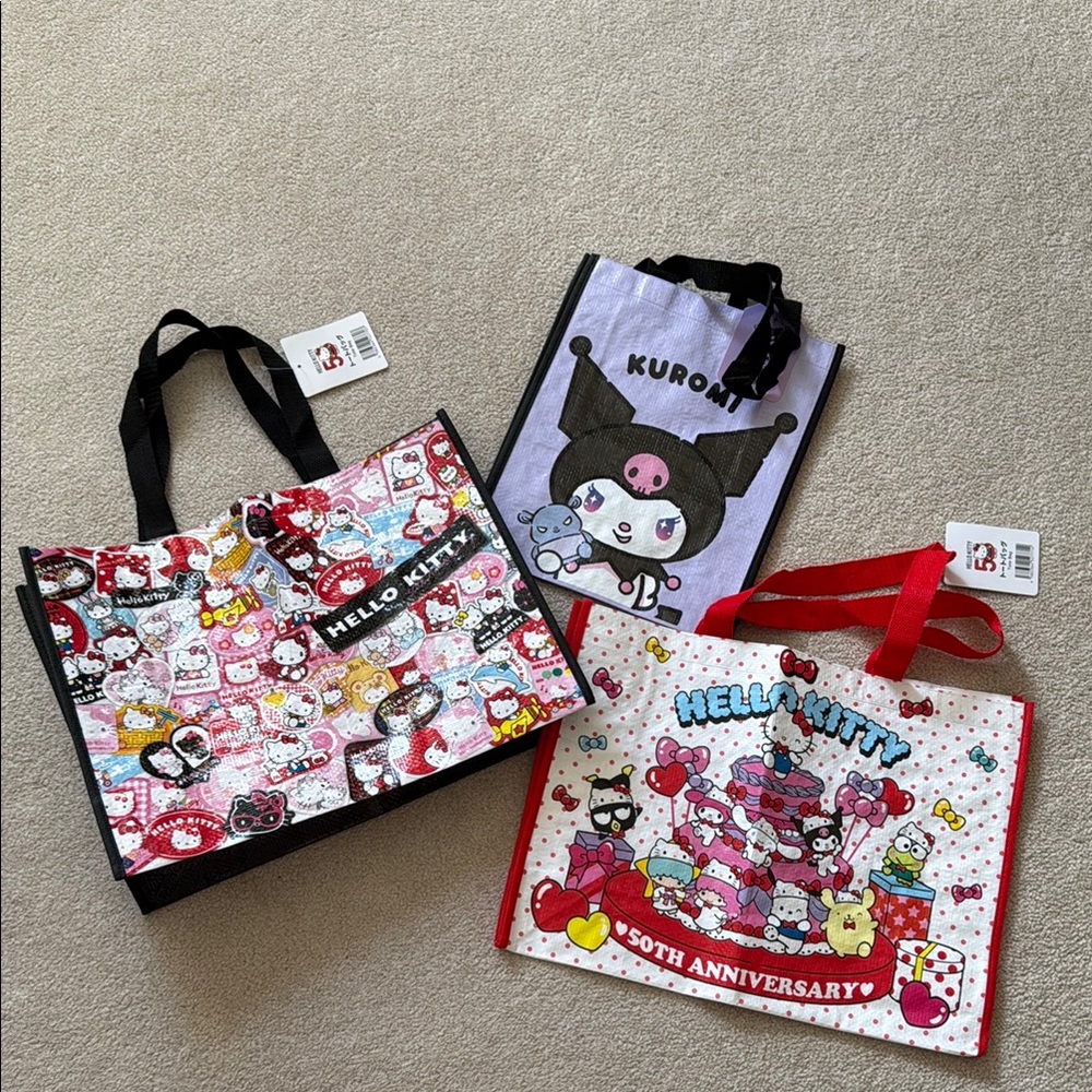 Hello Kitty Red and Black Bags Collection